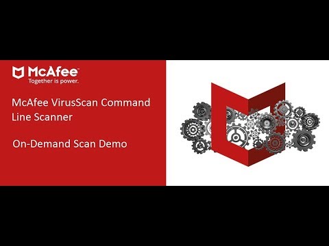 mcafee virusscan command line scanner 6.0